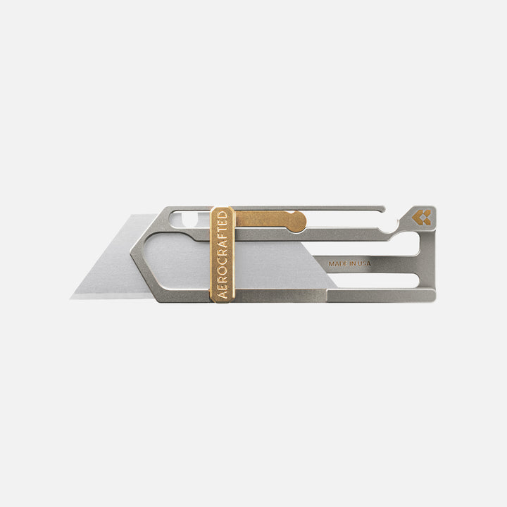 Sideslip Utility Knife | Titanium Utility Knife by Aerocrafted
