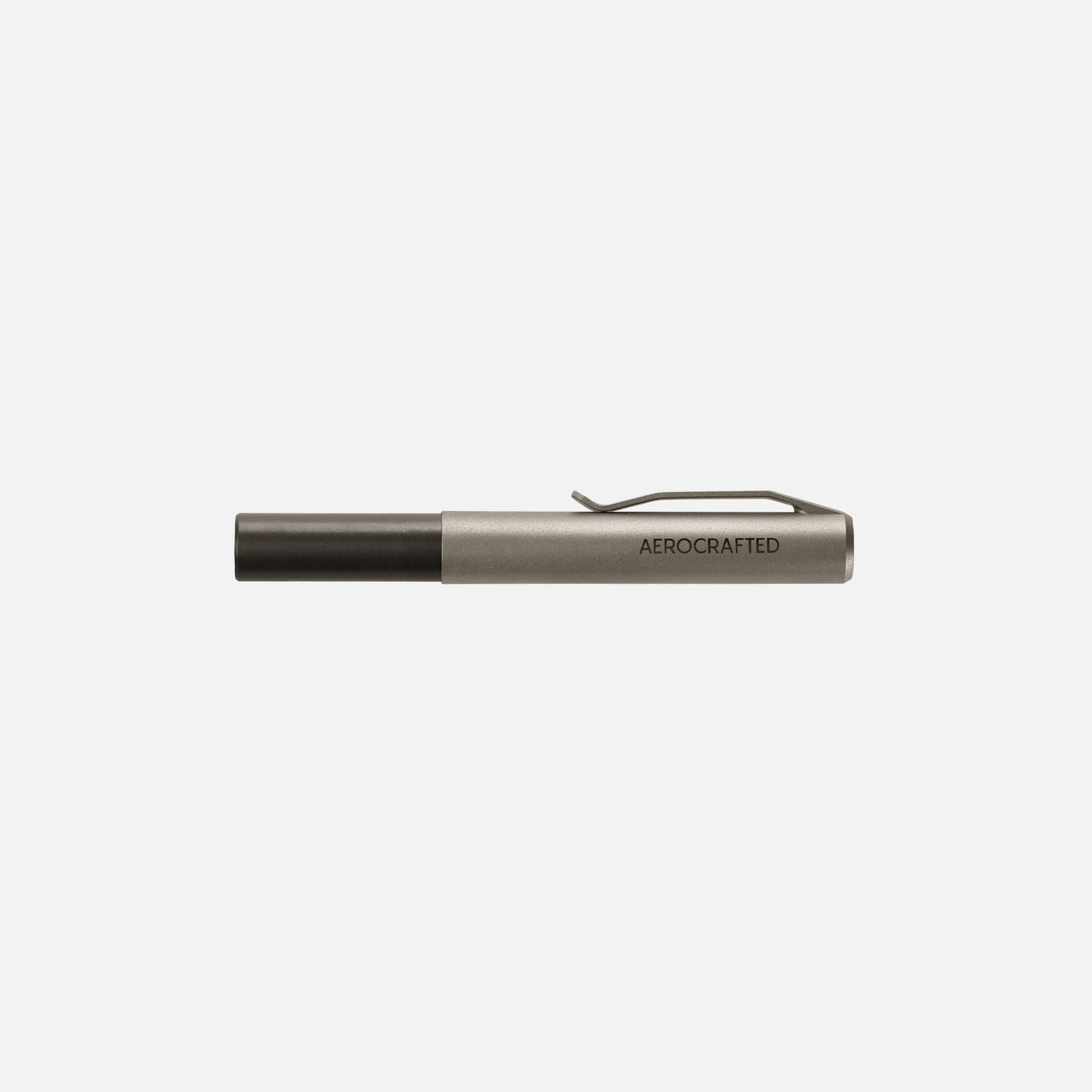 Titanium edc pen called the contrail pocket pen and is the best mini travel pen designed by aerospace engineering company Aerocrafted located on California's Central Coast