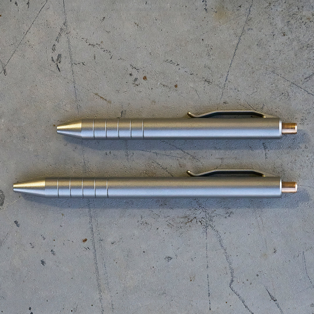 Titanium Pen | The Retract Click Pen by Aerocrafted